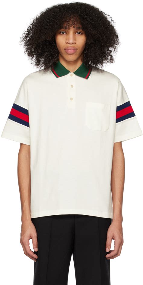 t-shirt blanc cassé gucci cities|gucci polo shirts for men.